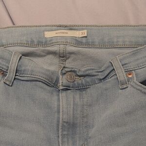 Levi's Light Blue Boyfriend Jeans